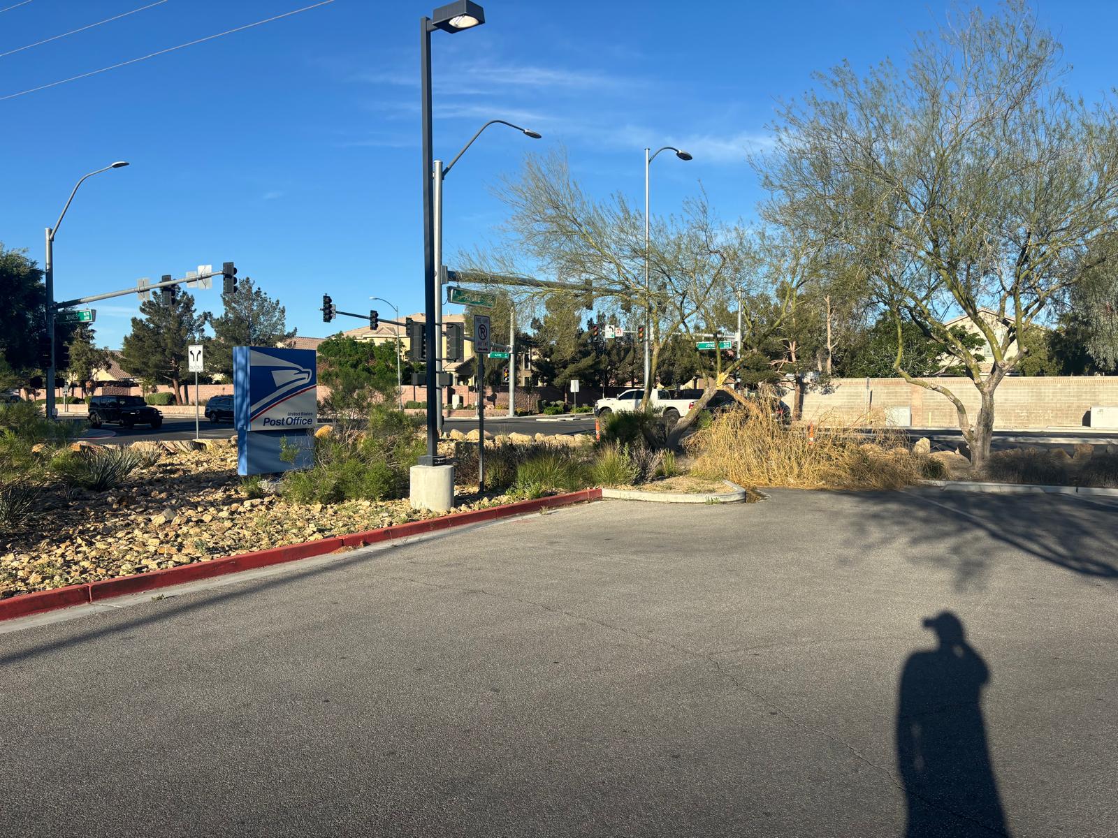 Curved paver patio in Las Vegas