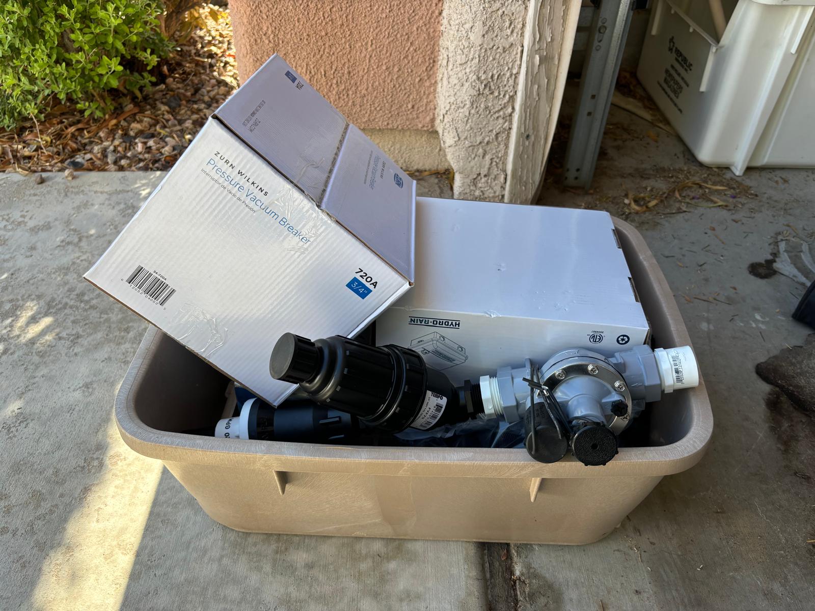 Irrigation system installation in Las Vegas